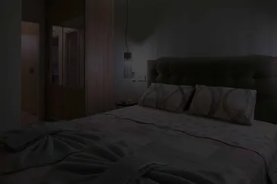 Λεπτομέρεια υπνοδωματίου Villa Elena στην Άφησσο